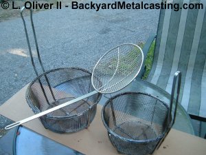 The fryer baskets