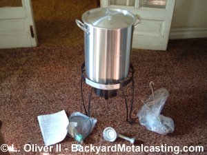 The turkey fryer